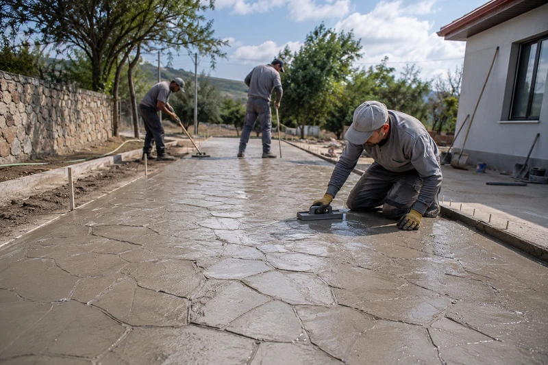 Karadeniz Ereğli Baskı Beton Dökümü